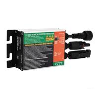 Potente microinversor de 120 W 300 W para solar, MPPT inversor de lazo de rejilla de onda sinusoidal pura DC18 50V con opciones de configuración flexibles (GMI150 120V)