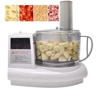 Potente mini picadora eléctrica de alimentos, procesador multifunción con rebanador, trituradora para ajo, jengibre, cebolla, aparato de cocina compacto para verduras, carne, hierbas, frutos secos