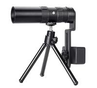 Potente monocular HD, telescopios refractores portátiles, refractores telescópicos de alta ampliación y visión clara. Telescopio monocular antideslizante para observación de estrellas y observación de