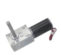 Potente motorreductor de torsión DC12V 24V, Motor con engranaje helicoidal Turbo de 51mm, eje D de alta potencia, 1 Uds.(27 RPM,12V)