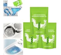 Potente polvo de dragado de tuberías, limpiador de drenaje de fregadero, desbloqueo de tuberías, agente removedor de obstrucciones de drenaje, limpiador de desatasco, herramienta de limpieza rápida