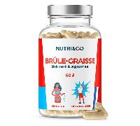 Potente quemador de grasa natural Nutri&Co con té verde y cítricos - 60 cápsulas veganas