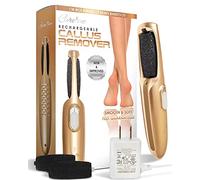 Potente removedor eléctrico de callos para pies - la lima electrónica para pies elimina la piel seca, muerta, dura y los callos en los pies