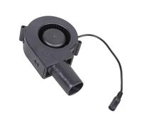 Potente soplador de 12 V de alta RPM con conducto de 3,3 cm, adecuado para ventilación eficiente en el patio trasero en proyectos y trabajos de metal, soplador resistente para metalurgia