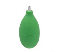 Potente soplador de aire para limpieza de cámara, mini removedor de polvo de mano para reloj de teclado, herramienta de bomba de bombilla de PVC flexible (verde)