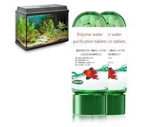 Potente tableta de purificación de agua para acuario, tabletas de purificación de agua para peceras, tabletas purificadoras de agua, tabletas de filtración de agua, elimina todo tipo de turbidez del