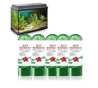 Potente tableta de purificación de agua para acuario, tabletas de purificación de agua para peceras, tabletas purificadoras de agua, tabletas de filtración de agua, elimina todo tipo de turbidez del