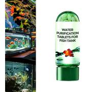 Potente tableta de purificación de agua para acuario, tabletas portátiles de purificación de agua acuática 2025, tabletas purificadoras de agua para bronceado de peces, tratamiento de peceras de agua
