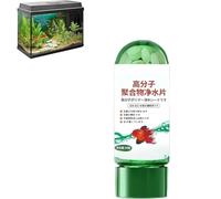 Potente Tableta purificadora de Agua para acuarios, tabletas portátiles para purificar Agua, tabletas para peceras, removedor de acuarios (1 Botella)
