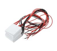 Potente TEC1 12703 ~ 12715 Peltier Placa de enfriamiento termoeléctrica 40x40mm para proyectos personalizados y necesidades de enfriamiento (TEC1-12706)