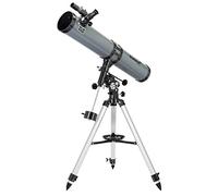 Potente Telescopio Reflector Newtoniano Levenhuk Blitz 114 Plus de 114 mm, con un Poder de Ampliación de 228 Aumentos y Conjunto Amplio de Accesorios