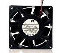 Potente ventilador de refrigeración pwm de 80 mm, 12 V, 80 x 80 x 38 mm, doble rodamiento de bolas, 4 pines, PFR0812XHE DYTB0838B2U 3115RL-04W-B76(3115RL-04W-B76)