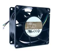 Potente ventilador de refrigeración pwm de 80 mm, 12 V, 80 x 80 x 38 mm, doble rodamiento de bolas, 4 pines, PFR0812XHE DYTB0838B2U 3115RL-04W-B76(DYTB0838B2U)