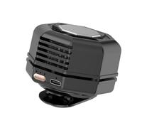 Potente ventilador portátil con Clip de 3 velocidades con batería de 1000mAh, diseño de cintura, dispositivo de refrigeración silencioso para acampar, gimnasio, uso doméstico, ventilador de viaje