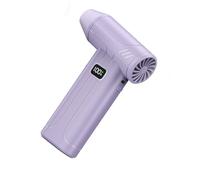 Potente ventilador turbo de mano de 100000 RPM con 5 modos ajustables y luz LED USB C de carga y accesorios ventilador de mano