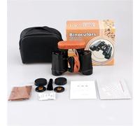 Potentes binoculares Tipo 62, telescopio de 8x30 con medición de cuadrícula, Alta definición, for Viajes al Aire Libre y acampadas.(PU Bag)