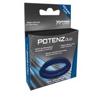Potenzduo Potenz Duo Anillos Pene, Mediano, Azul - 100 gr