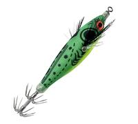 Potera para Pesca de Calamar - con Anzuelo Vientre Realista Brillante - Señuelos para Pesca De Alta Mar - para De Lubinas, Truchas, Pulpos En Arroyos, Lagos, Ríos, Embalses Y Desde Las Orillas