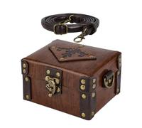 Potion Bottle Box - 12 piezas mini set con piel sintética y correa ajustable, kit de almacenamiento de fantasía decorativo | Creative Costume Prop For Adults Teens Stage Shows Photography Party