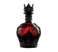 Potion Style Whiskey Bottle, Creepy Spooky Wine Container, Vintage Decorative Glass Bottle for Bar Display Wedding Party Holiday Decor Personal Gift Gathering Use