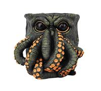 Pots for Plants - High-Detail Resin Botanical-, Ergonomic Longitudinal Mythological-Chassis, Reinforced Planar Ornamental-Module | Octopus Potted Garden Decor for Birthday, Halloween, Tabletop
