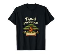 Potted Perfection - Planta bonsái para Padres Camiseta
