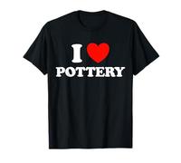 Potter Heart Funny Cute Clay Wheel Art Collection Hobby Pro Fan Camiseta