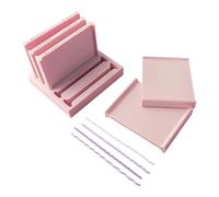 Pottery Clay Rolling Pin Thickness Guides Set - 5 Size Precision Polymer Clays Thicknesss Guide | Clay Thickness String Roller Tool | Strip Maker For Jewelry Making, Ceramic Art