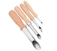 Pottery Clay Tool, 4 Piezas Pottery Clay Tools Round Hole Sludge Cutter Cerámica Cerámica Perforación Escultura Conjunto de Herramientas