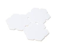 Pottery Ribs Set - Clay Shaping Trimming Tools, 3 Piece Square V Shaped Rib Set, Ceramic Clay Shaping Tools for Wheel Throwing Sculpture DIY Studio Classroom Hobby Craft Home Use