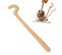 Pottery Tools, Wood Pottery Clay Sculpting Tools, Smooth Edge Ergonomic Grip Modeling Wand for Workshop, Slab Construction, Ceramic Trimming, Pots, 8.27x1.38x1.18 inches