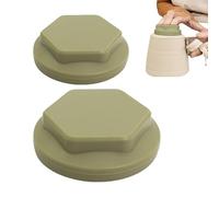 Pottery Trimming Spinner, Rotary Clay Trimming Tool, Stable Ceramic Finishing Aid, Precision Drawing & Dressing Stabilizer, Perfect for Potters and Craft Studios