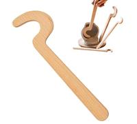 Pottery Trimming Tools, Wood Throwing Stick, Professional Modeling Wand 8.27x1.38x1.18 inches, Ergonomic Grip Sculpture Tool, Hand Building and Glaze Application for Ceramic Art