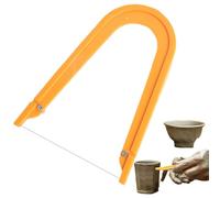 Pottery Wire Cutting Tool -Bevel Bow Clay Artists Trimming Tool | Ceramic Cut Off Tools | Small Wire Cutter For Ceramic Pottery Sculpting