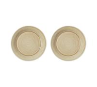 PotteryJo Plato de postre Daga Ø20 cm 2 unidades Oat