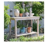 Potting Bench,Potting Table,Potting Tables for Outdoors,Potting Bench Table,Garden Potting Table, Outdoor Garden Potting Bench Wooden Workstation Table Open She