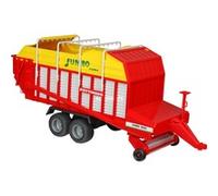 bruder 02214 - Pottinger Jumbo 6600 Profiline - 1:16 Remolque autocargador, remolque tractor, cosecha de paja, cosecha de heno, granja, agricultura