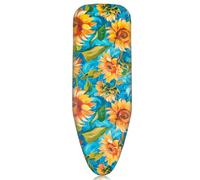 Pottwal Funda Tabla de Planchar Premium para Planchar Rápida y Fácil, Adecuada para Planchas de Vapor, Tabla de Planchar, Funda Plancha universal Ajustable, Girasol, 38-45cm x 120-125cm (Größe XL)