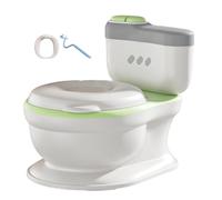 Potty Training Potty, Splashproof Potty Training, Realistic Toilet for Kids, All-Round Safety Potty, Potty Training Tool for Kids, Boys and Girls (Orange, Green, Purple)