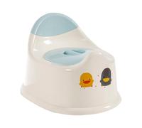Potty Training Seat, Toilet Seat, Lightweight Easy Cleaning Comfort Fit Portable Compact Secure Fit Stable Base Strong Build, Kids Potty Trainer for Indoor Outdoor Travel, 9.06*7.87*4.13Inches, Blue