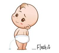 Potty Training Toilet Seat Decal, Funny PVC Aim Sticker for Kids