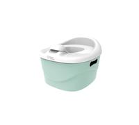 PottyChamp - Juego de 3 en 1 - Orinal infantil, asiento de inodoro y taburete - Orinal infantil/olla para bebé para baño, inodoro infantil, asiento de inodoro - menta