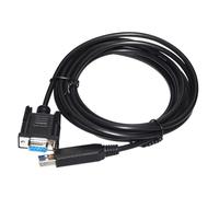 POTUBI Cable adaptador serie de conector macho, cable industrial RS232 a USB módem nulo DB9 hembra con pin doble y múltiples tamaños (PINOUT DE MÓDEM NULO 1,8 m)(NULL MODEM PINOUT 1,1.8m)