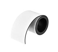 POTUBI Tira magnética con cinta adhesiva blanca 2 23/64 pulgadas x 3. pies 1/16