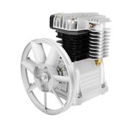 POTYYH Compresor de aire cabeza de bomba de 10 bar - 3 HP aluminio compresor agregado - 2 cilindros cabeza compresor de aire con polea para electrónica, ingeniería mecánica y construcción