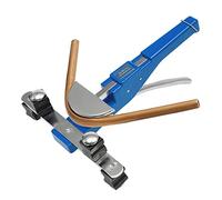 POTYYH Dobladora de tubos de 6 - 22 mm, 0-90°, juego de doblador manual de tubos con cortador y desbarbador para tubos de cobre, tubos de aluminio