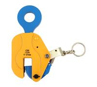 POTYYH Elevador de placa de 1 tonelada, pinza de chapa vertical, abrazadera de chapa de 0 - 20 mm, abrazadera de elevación de chapa para levantar y transportar placas de acero pesadas y chapas