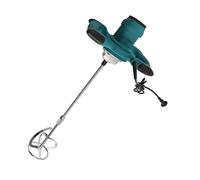 POTYYH Mezclador de mortero de 2100 W, mezclador de hormigón, 6 velocidades ajustables, agitador de barra en espiral M14, agitador de hormigón 0-800 rpm para hormigón, barro, pintura, mortero