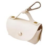 Pouch for Poop Bag - Dog Treat Pouch Hands, Reusable Pu Poop Bag Holder | Dog Housebreaking Supplies Toilet Bags for Camping, Scenic Spots, Home, Travelling, Community, Dispenser Zippered Pouch for D
