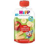 Pouch Galletas, Manzana y Plátano BIO 100 gr